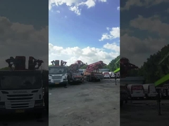 Используемая тележка конкретного насоса